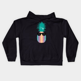 Sunglasses Hawaii Pineapple Kids Hoodie